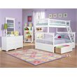 Leo & Lacey Urban Twin Over Full Storage Bunk Bed