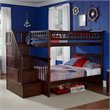 Leo & Lacey Full Over Full Staircase Bunk Bed