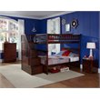 Leo & Lacey Full Over Full Staircase Bunk Bed