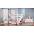 Leo & Lacey Twin Over Twin Staircase Storage Bunk Bed