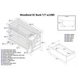 Leo & Lacey Twin Over Twin Staircase Storage Bunk Bed