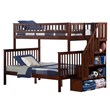 Leo & Lacey Twin Over Full Staircase Bunk Bed