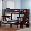 Leo & Lacey Twin Over Full Staircase Bunk Bed