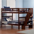 Leo & Lacey Full Over Full Staircase Bunk Bed