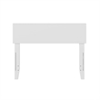 Leo & Lacey Contemporary Twin Modern Wood Panel Headboard in White