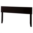 Leo & Lacey Contemporary Full Modern Wood Panel Headboard in Espresso