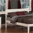 Leo & Lacey Contemporary Full Modern Wood Panel Headboard in White