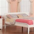 Leo & Lacey Contemporary Queen Modern Wood Panel Headboard in White