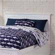 Leo & Lacey Contemporary Full Wood Panel Headboard in White Finish