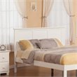 Leo & Lacey Contemporary King Solid Wood Panel Headboard in White