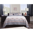 Leo & Lacey Contemporary Queen Solid Wood Platform Bed in Espresso