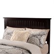 Leo & Lacey King Wood Platform Bed with Footboard & Storage Drawers in Espresso