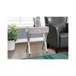 Natural Greige 1 Drawer Accent Nightstand in Gray