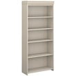 Fairview 5 Shelf Bookcase in Antique White - Engineered Wood