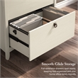 Salinas 2 Drawer Lateral File Cabinet in Antique White - Engineered Wood