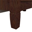 Bush Furniture Key West 2 Drawer File Cabinet in Bing Cherry