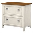 Bush Furniture Fairview 2 Drawer File Cabinet in Antique White