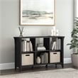 Salinas 6 Cube Organizer in Vintage Black - Engineered Wood