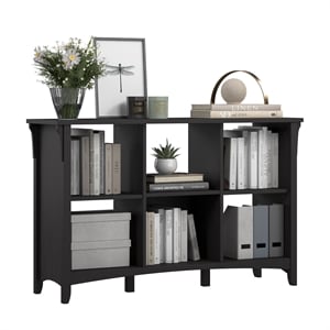 Salinas 6 Cube Organizer in Vintage Black - Engineered Wood
