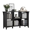 Salinas 6 Cube Organizer in Vintage Black - Engineered Wood