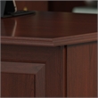 Saratoga Executive L Desk and 2 Bookcases in Harvest Cherry - Engineered Wood