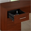 Somerset 72W Office Desk with Drawers and Hutch - Engineered Wood