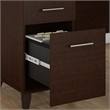 Somerset 72W Office Desk with Drawers and Hutch - Engineered Wood