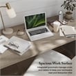 Somerset 72W Office Desk with Drawers in Ash Gray - Engineered Wood