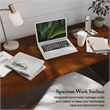 Somerset 72W Office Desk with Drawers in Hansen Cherry - Engineered Wood