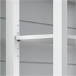 Mayfield Tall Hutch Organizer in Shiplap Gray / White - Engineered Wood