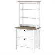 Bush Furniture Mayfield Bookcase with Drawers