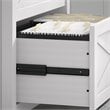 Bush Furniture Key West 54W Computer Desk with Lateral File Cabinet and Bookcase