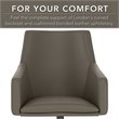Bush Somerset Engineered Wood L-Shaped Desk and Chair Set in Ash Gray