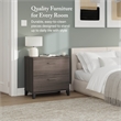 Somerset 2 Drawer Lateral File Cabinet in Storm Gray - Engineered Wood