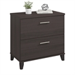 Somerset 2 Drawer Lateral File Cabinet in Storm Gray - Engineered Wood