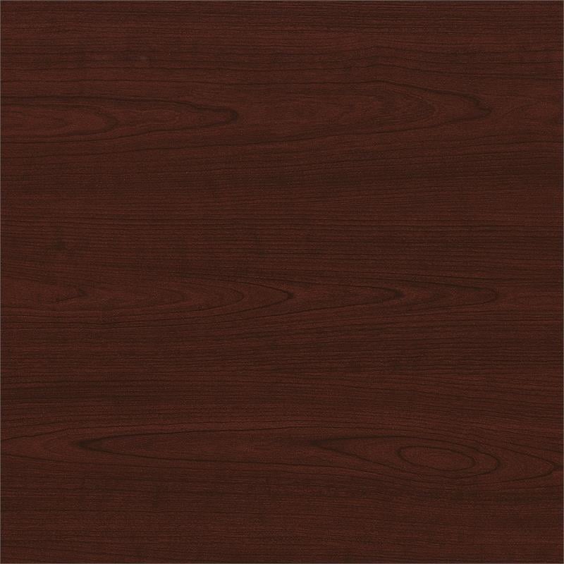 Bush Furniture Saratoga L Shaped Computer Desk in Harvest Cherry