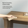 Salinas 60W L Shaped Desk with Storage in Reclaimed Pine - Engineered Wood