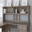 Salinas 60W Hutch for L Shaped Desk in Driftwood Gray - Engineered Wood