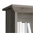 Salinas 60W Hutch for L Shaped Desk in Driftwood Gray - Engineered Wood