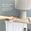 Salinas Accent Storage Cabinet with Doors in White and Gray - Engineered Wood