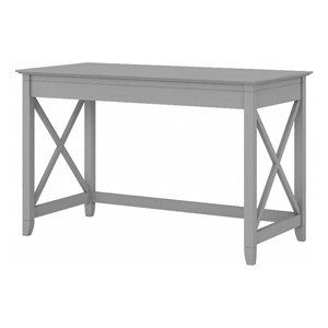 Key West 48W Writing Desk in Cape Cod Gray - Engineered Wood