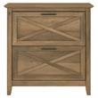 Key West 2 Drawer Lateral File Cabinet in Reclaimed Pine - Engineered Wood
