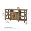 Key West Tall TV Stand for 65 Inch TV in Reclaimed Pine - Engineered Wood