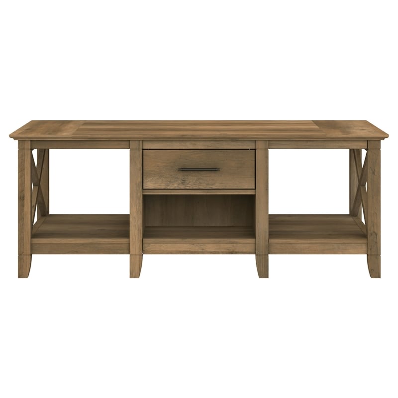 Key West Coffee Table with Storage in Reclaimed Pine - Engineered Wood