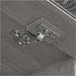 Cabot 60W Hutch in Modern Gray - Engineered Wood