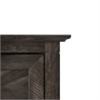Key West 2 Drawer Lateral File Cabinet in Dark Gray Hickory - Engineered Wood