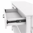 Key West TV Stand with Coffee and End Tables in Pure White Oak - Engineered Wood