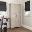 Key West Kitchen Pantry Cabinet in Washed Gray - Engineered Wood