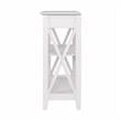 Key West Small 2 Shelf Bookcase in Pure White Oak - Engineered Wood