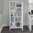 Key West Tall Storage Cabinet with Doors in Pure White Oak - Engineered Wood
